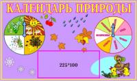 Стенд "Календарь природы" 28