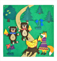 Театр-сказка "Два жадных медвежонка"