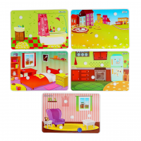 Конструктор на липучках "Мой дом"