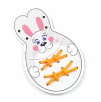 Шнуровка "Зайка-попрыгайка"