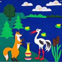 Театр-сказка "Лиса и журавль"