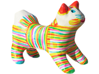 Филимоновская игрушка "Кот" (10-13 см)