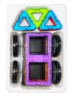 Магнитный конструктор "Гонка" (17 деталей)