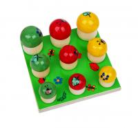 Счетный материал "Грибы на поляне" 9 штук