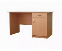 Стол письменный для воспитателя однотумбовый с ящиком