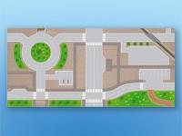 Настольно-напольная игра "Азбука дорог"