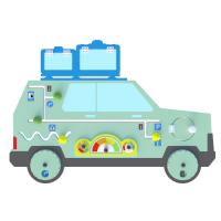 Бизиборд «Автомобиль»