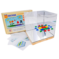 Игровой набор Фребеля "Мозаика геометрическая 3D"