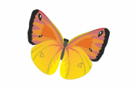 Декорация "Бабочка - 3"