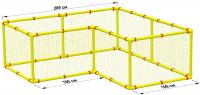 Манеж+ограждение (200 х 200 см)