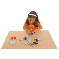 Тактильные плашки "Собери пары" (20 шт.)