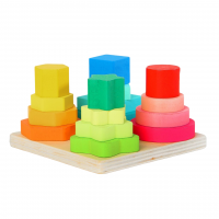 Логическая пирамидка "Геометрические формы"