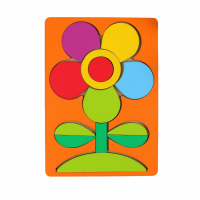 Головоломка Собери картинку "Цветочек"