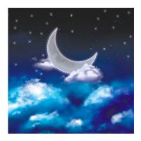 Панно «Луна на Звездном небе»