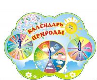 Стенд "Календарь природы" 2