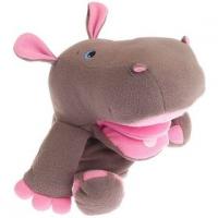 Мягкая развивающая игрушка "Бегемотик"