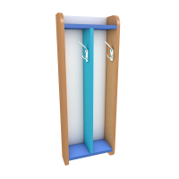 Шкаф для полотенец настенный, 2 ячейки