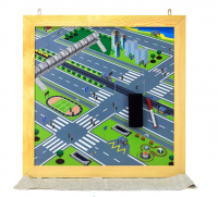 Магнитно-маркерная доска ПРАВИЛА ДОРОЖНОГО ДВИЖЕНИЯ. Серия ИЗУЧАЕМ ПДД