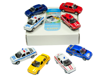 Комплект тематических магнитов "Модели автомобилей"