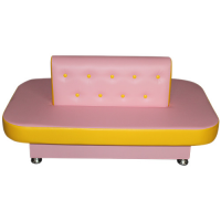 «Пуговка» диван круговой для раздевания (овальный)