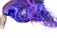 Световой занавес с настенным креплением и источником света