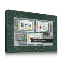 Сенсорная панель «Финансовая грамотность» для школ 32'