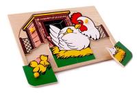 Рамка-вкладыш "Курочка"