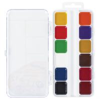 Акварельные краски (12 цветов) 