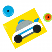 Головоломка Собери картинку "Машина"