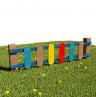 Забор из Экопластика "Брусочки" (Модель1)