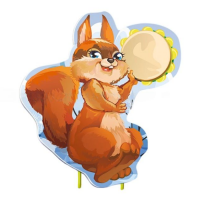 Уличная фигура "Новогодняя белочка"