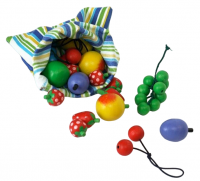 Набор фруктов в мешочке