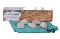 Коллекция минералов Розовый кварц (5 шт.)