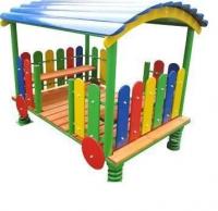 Вагончик на пружинах (4 пружины)