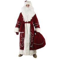 Дед Мороз (бархат с орнаментом)