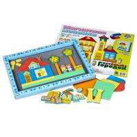 Магнитная мозаика «Веселый городок»
