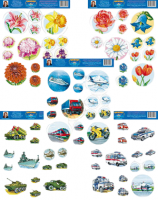 Комплект наклеек для маркировки мебели "Девочкам и мальчикам"