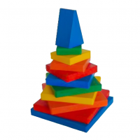 Пирамида деревянная, 25 см