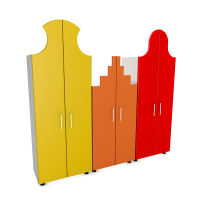 Стенка для игровых пособий "Город"