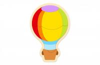 Декорация "Воздушный шар средний" 58х78 см