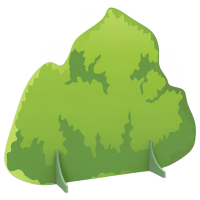 Декорация "Кустик"