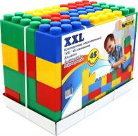 Конструктор строительный "XXL", 45 элементов