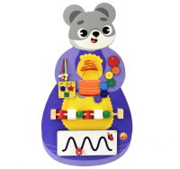 Дидактическая панель  Бизиборд МЫШКА