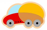 Декорация "Грузовик" 88х38 см