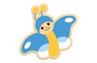 Декорация "Голубая бабочка" 43х38 см