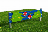 Забор из Экопластика "Природа 13"