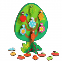Головоломка с крючками "Дерево"