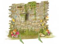 Декорация для утренников "Кирпичная стена"