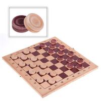 Шашки деревянные с доской