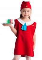 Стюардесса (жилет+пилотка)